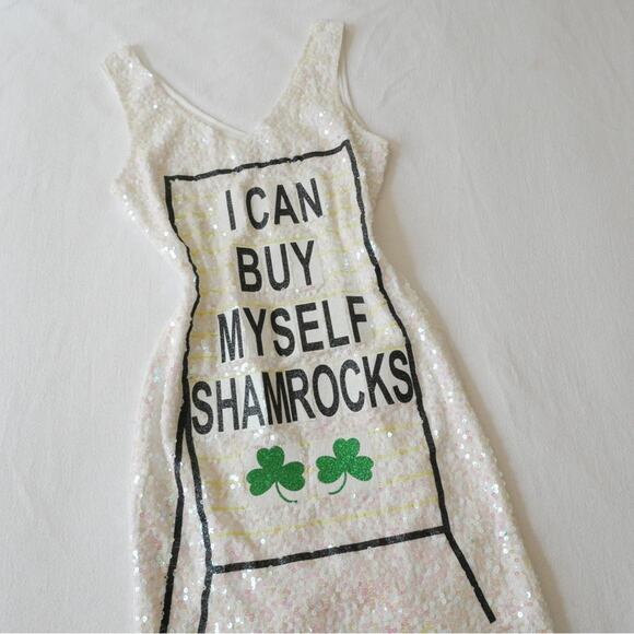 Mel The Clothing Custom Sequins Dress Womens Small - Picture 7 of 8